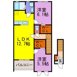 ステラコート１番館・２番館の物件間取画像